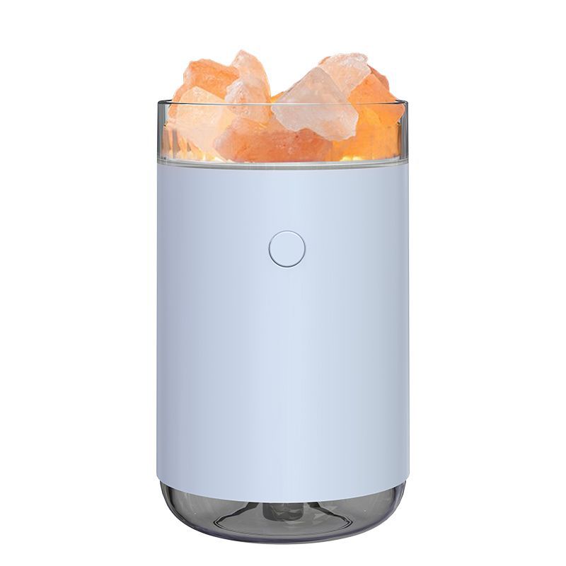 Crystal Salt Humidifier with Aromatherapy & Night Light