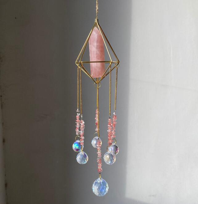 Crystal Suncatcher Window Hanging for Rainbow Light