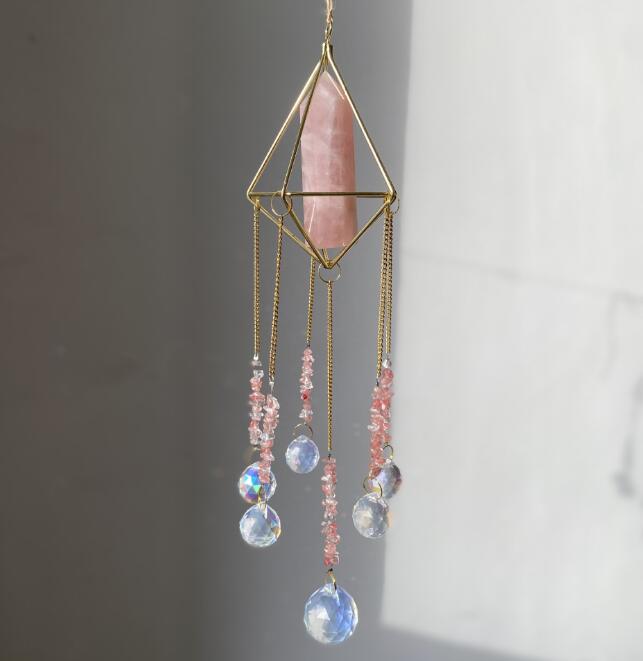Crystal Suncatcher Window Hanging for Rainbow Light