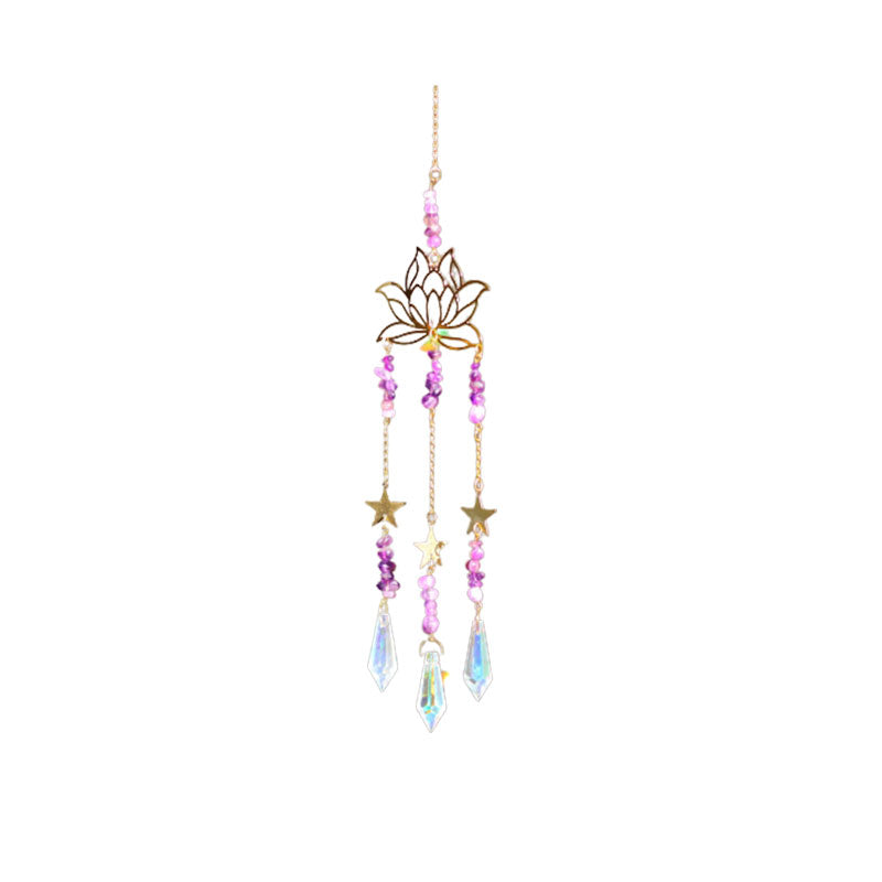 Crystal Suncatcher — Colorful Rainbow Window Light