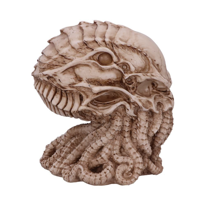 Cthulhu Skull Statue – Gothic Lovecraftian Tabletop Decor