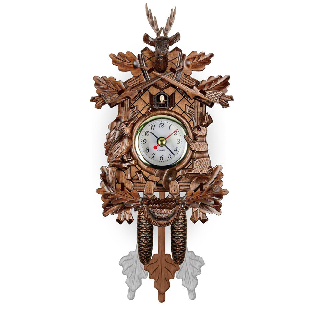 Chalet Cuckoo Clock with Automatic Night Stop Feature