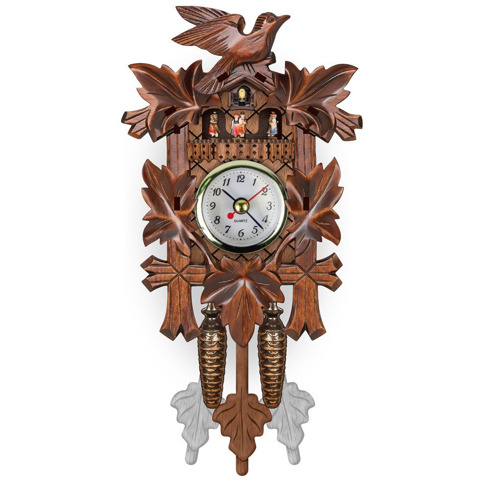 Chalet Cuckoo Clock with Automatic Night Stop Feature