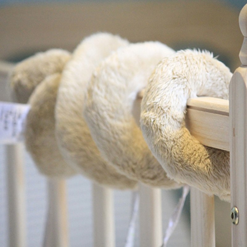 Baby Crib Mobile With Soft Plush Sensory Toys, 5-Piece