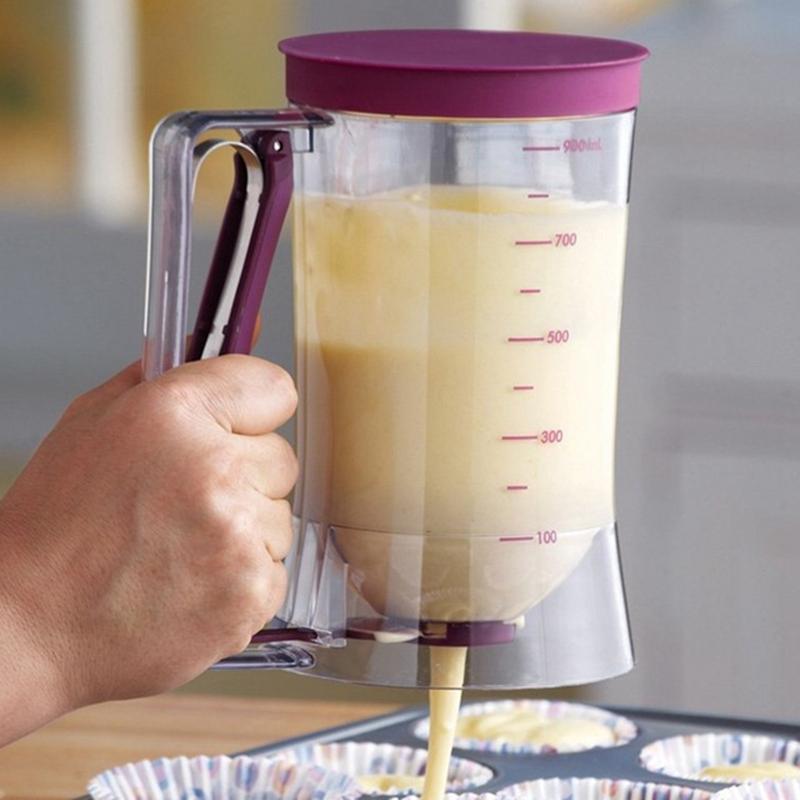 Batter Dispenser with Pump for Cupcakes and Muffins