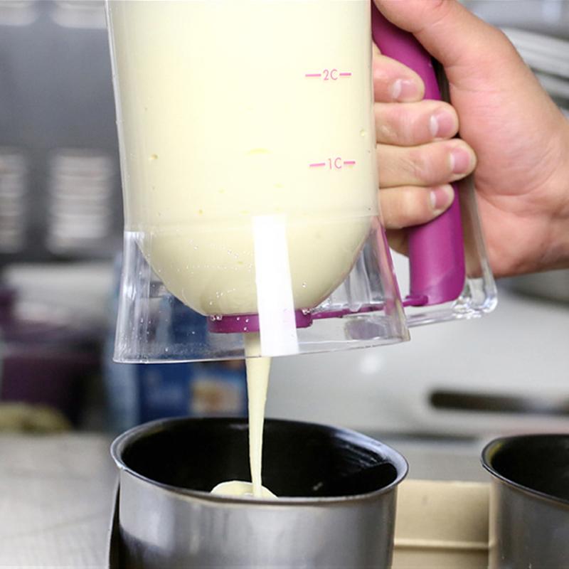 Batter Dispenser with Pump for Cupcakes and Muffins