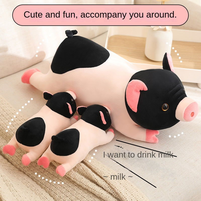 Pig Plush Pillow – Oversized Cuddle Companion Toy
