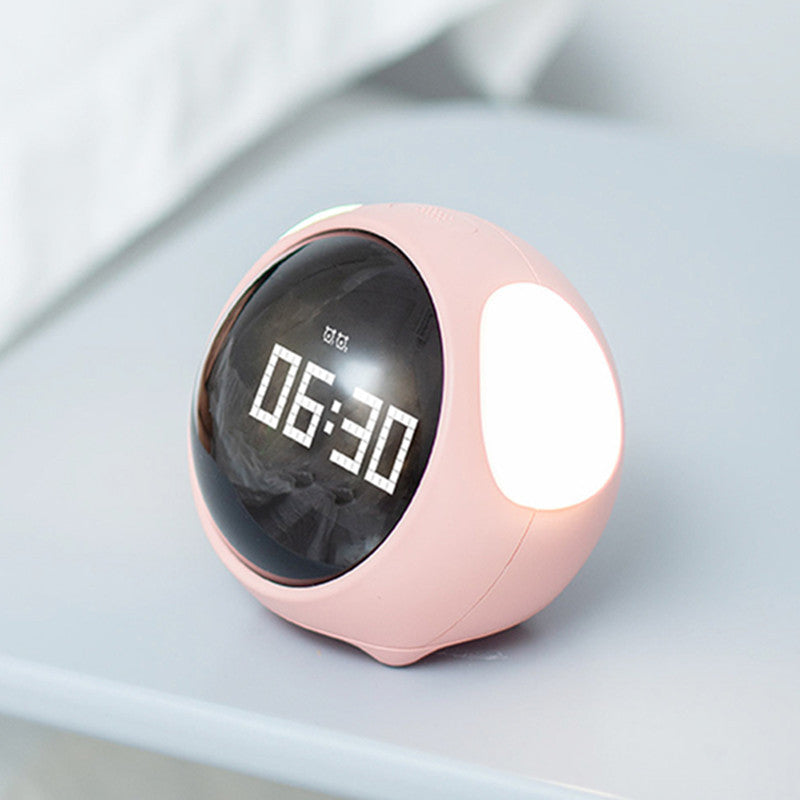 Kids Digital Alarm Clock With Playful Light-Up Emotions