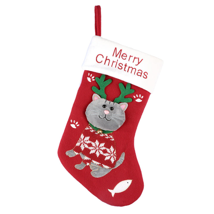 Cat and Dog Christmas Stockings for Playful Decor
