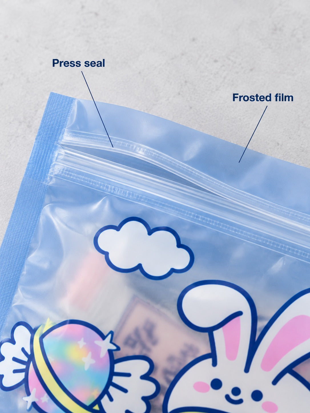 Cute Character Zip Bags for Snacks, Jewelry & Gifts
