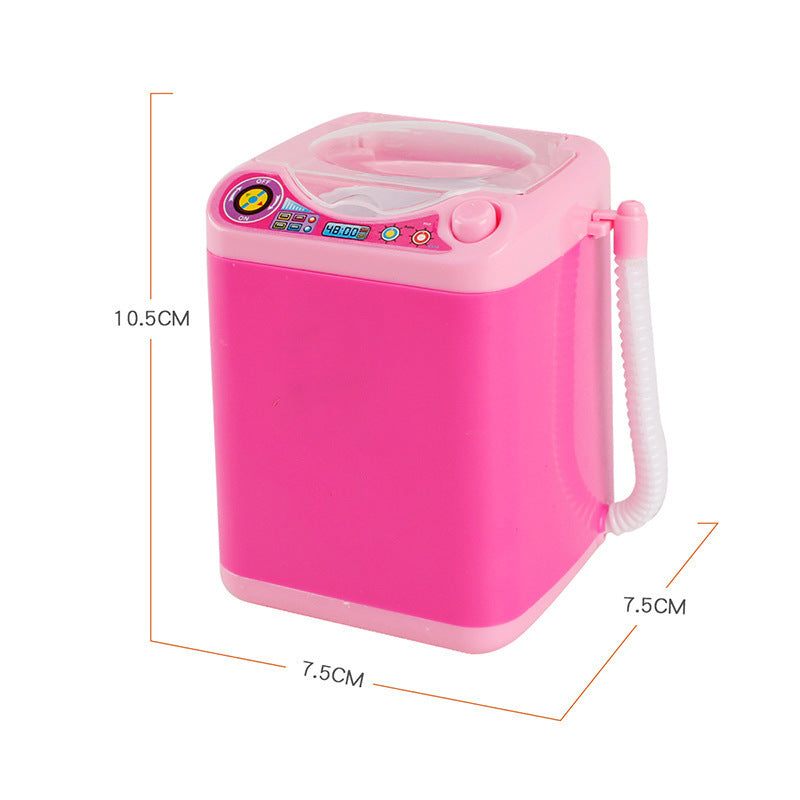 Kids Mini Washing Machine Toy With Realistic Water Play