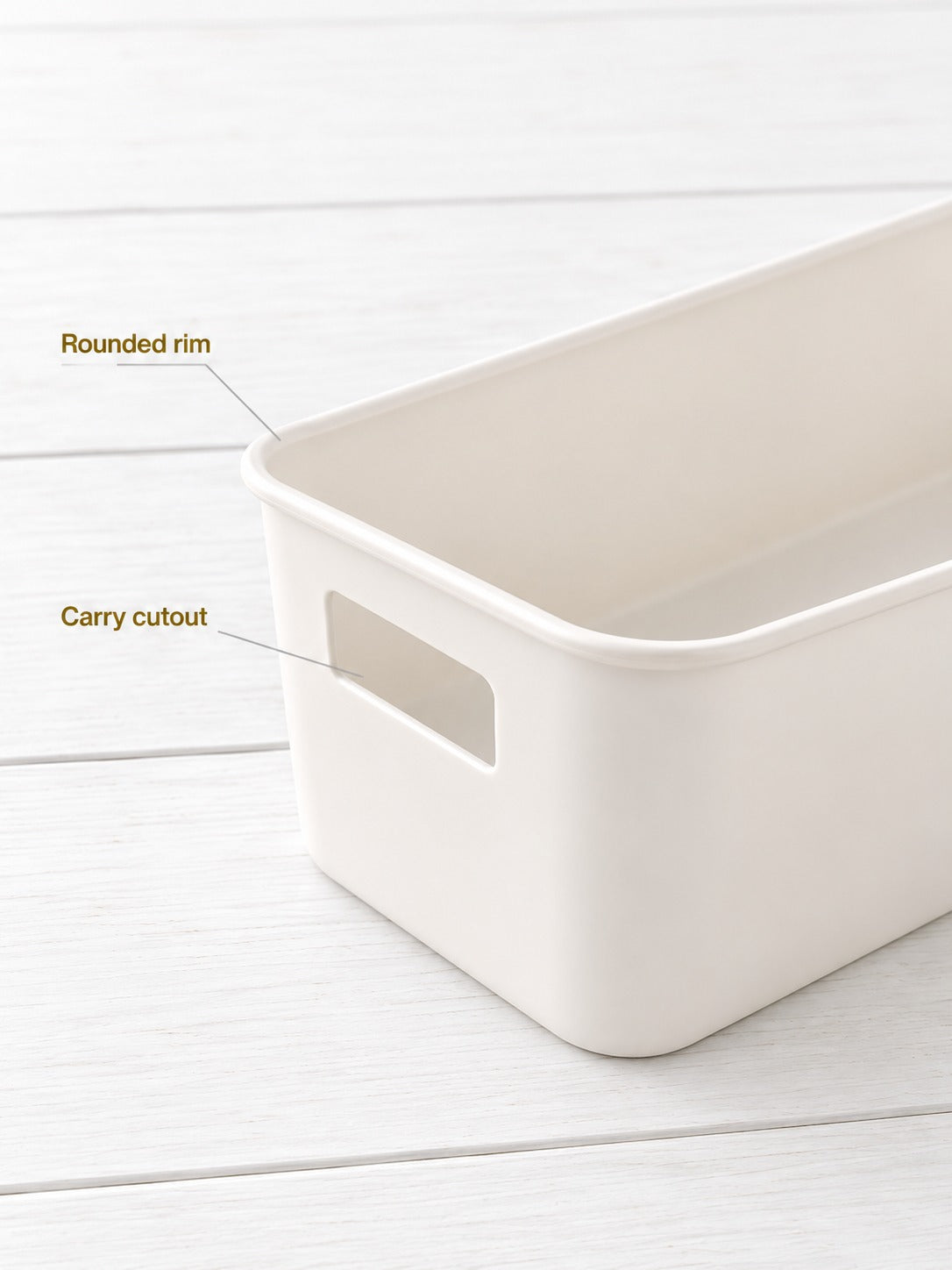 Cute Desktop Storage Basket to Tidy Cosmetics & Snacks