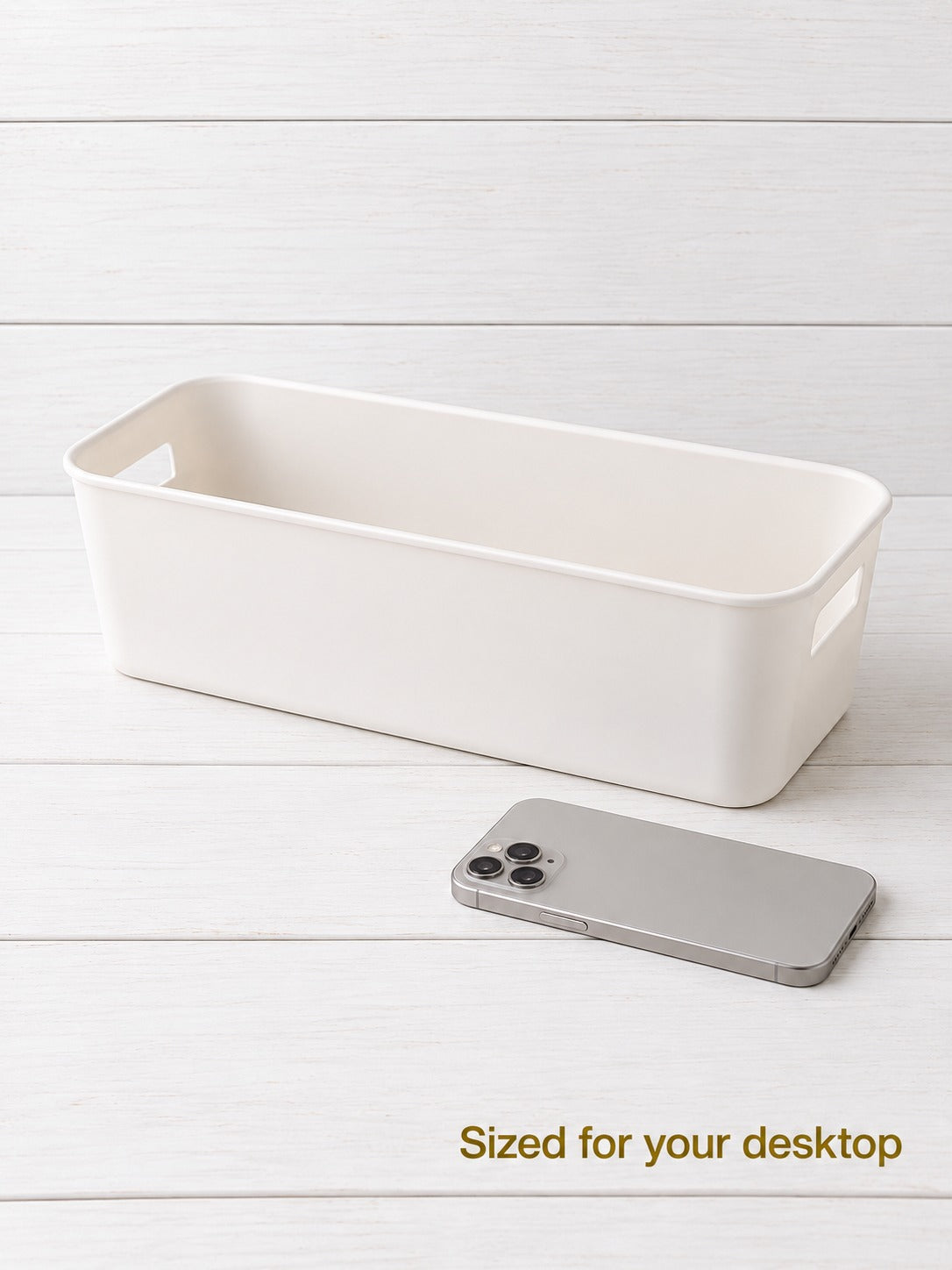Cute Desktop Storage Basket to Tidy Cosmetics & Snacks