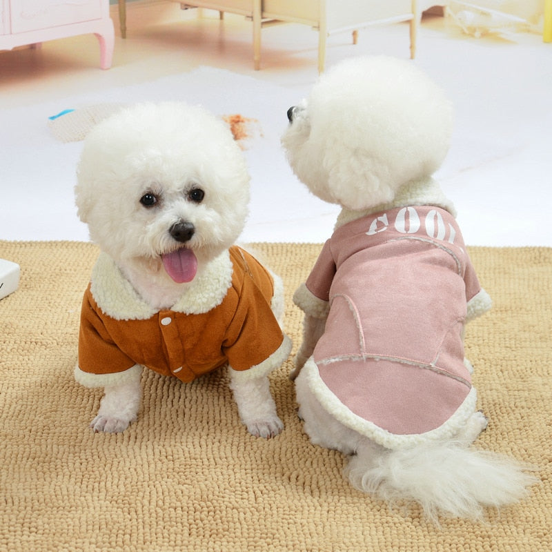 Small Dog Winter Jacket | Warm Fleece Comfort Coat
