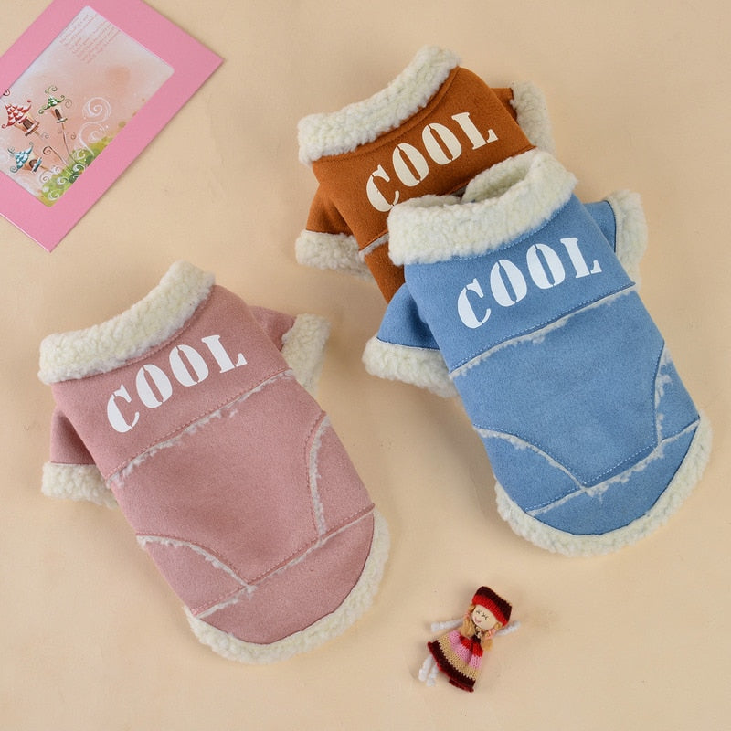 Small Dog Winter Jacket | Warm Fleece Comfort Coat