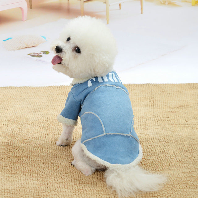 Small Dog Winter Jacket | Warm Fleece Comfort Coat
