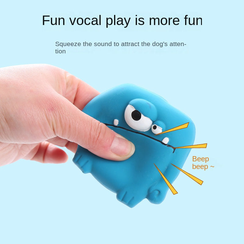 Monster Squeaky Dog Toy for More Interactive Play