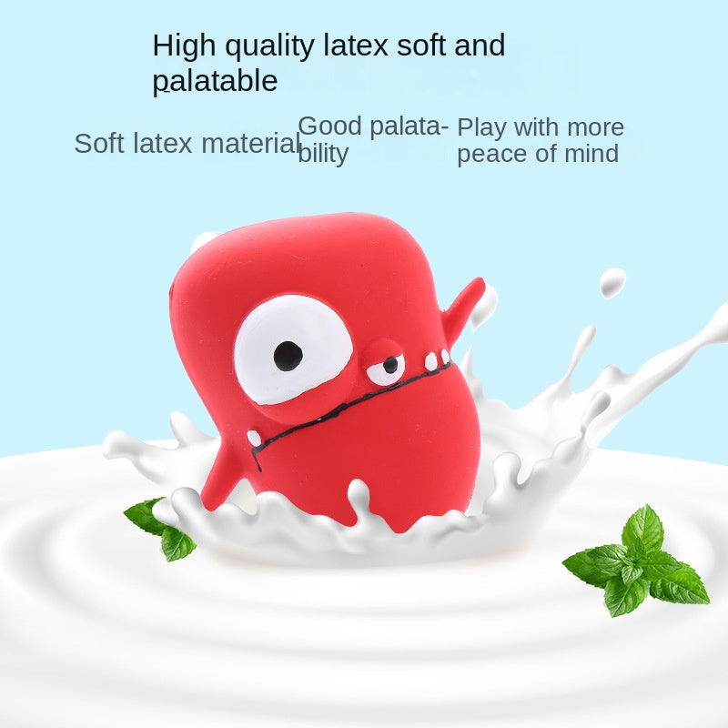 Monster Squeaky Dog Toy for More Interactive Play