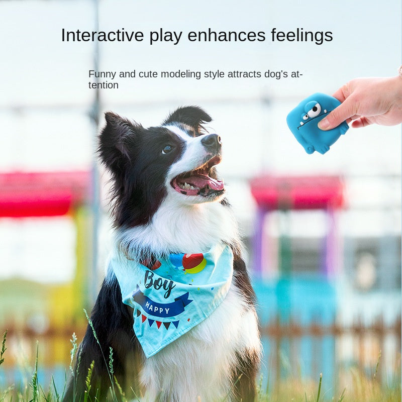Monster Squeaky Dog Toy for More Interactive Play