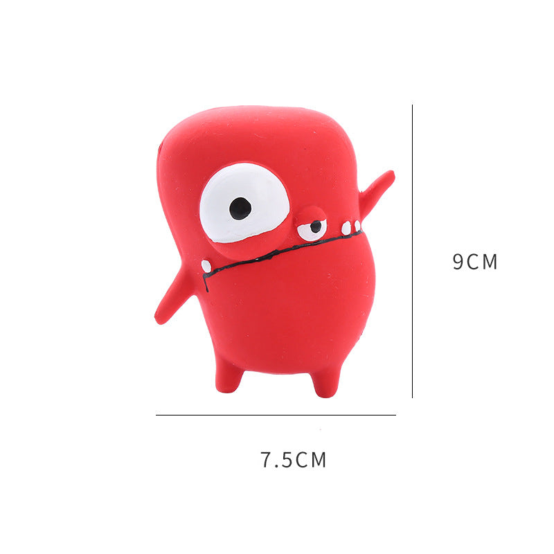 Monster Squeaky Dog Toy for More Interactive Play