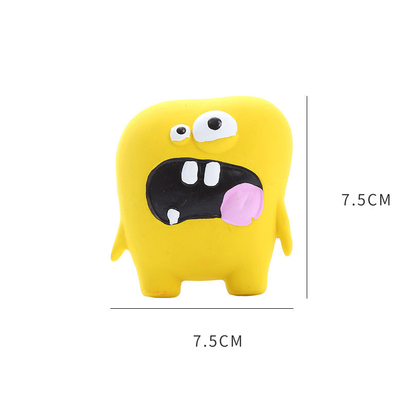Monster Squeaky Dog Toy for More Interactive Play