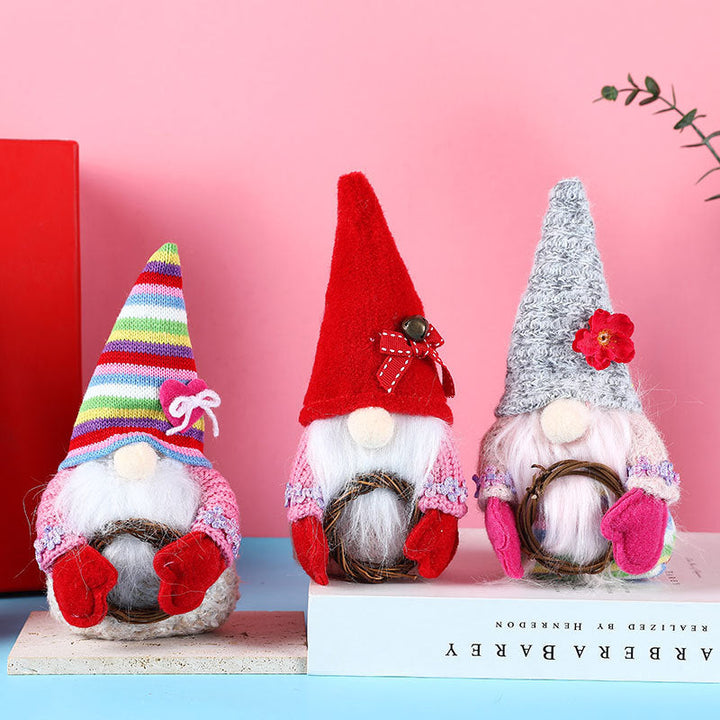 Faceless Gnome Decor for Whimsical Seasonal Shelves