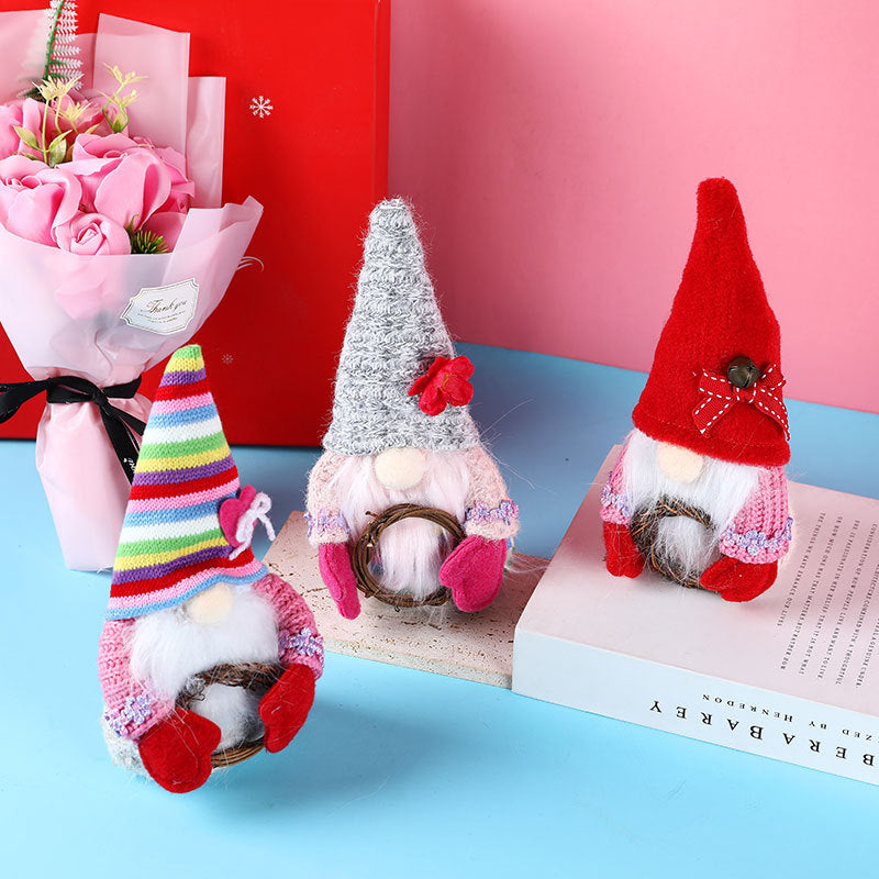 Faceless Gnome Decor for Whimsical Seasonal Shelves