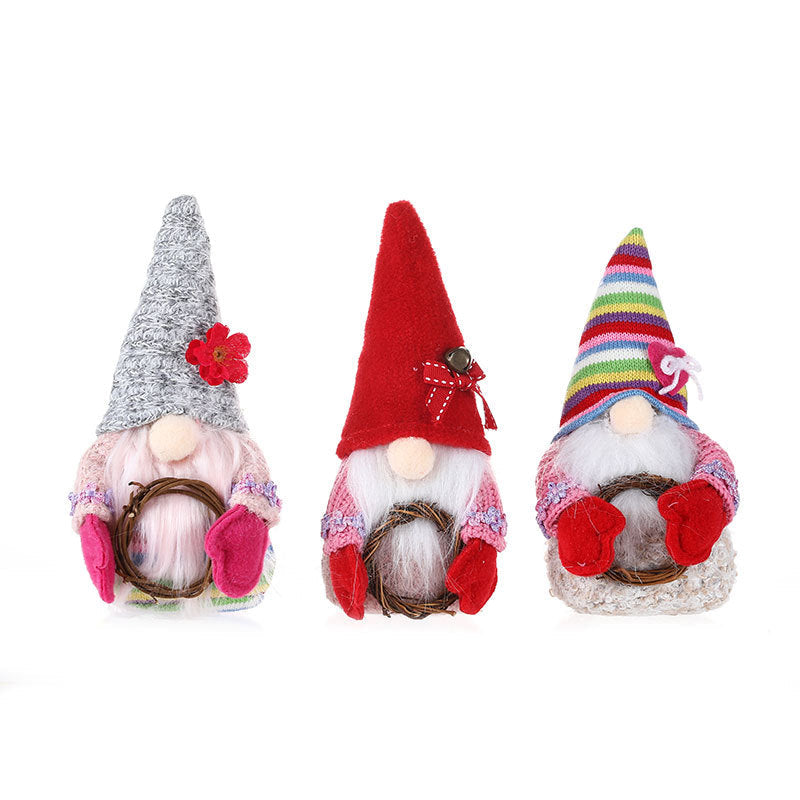 Faceless Gnome Decor for Whimsical Seasonal Shelves