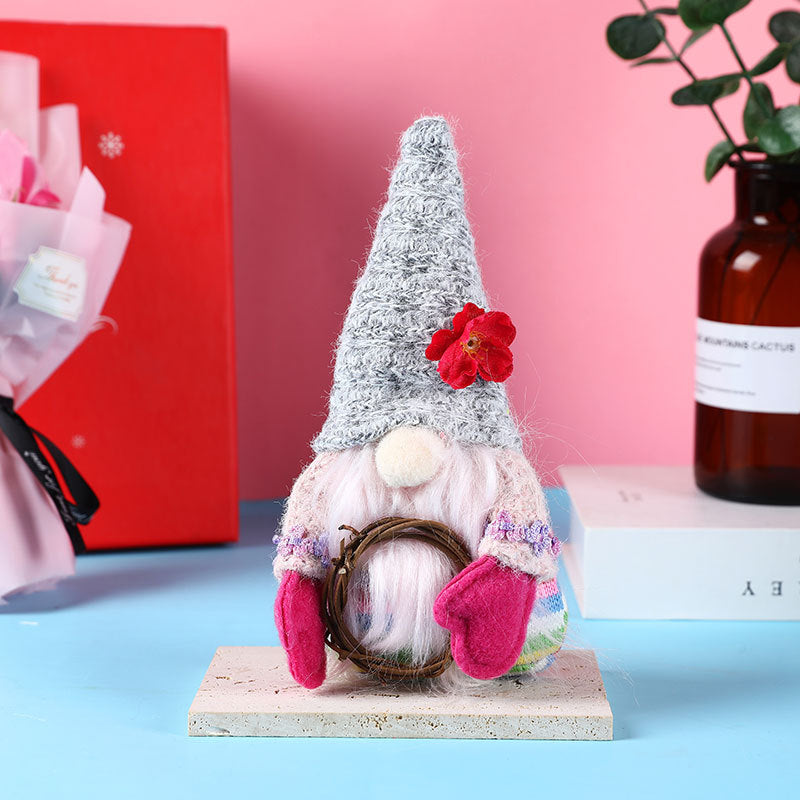 Faceless Gnome Decor for Whimsical Seasonal Shelves