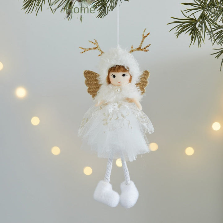 Pink Angel Christmas Tree Ornament for Magical Decor