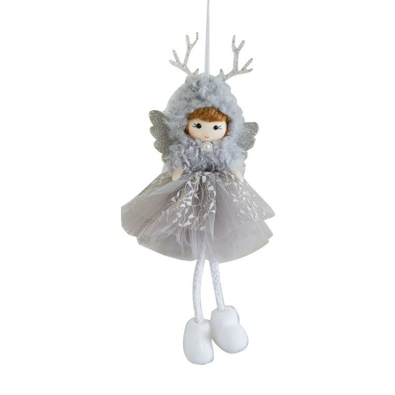 Pink Angel Christmas Tree Ornament for Magical Decor