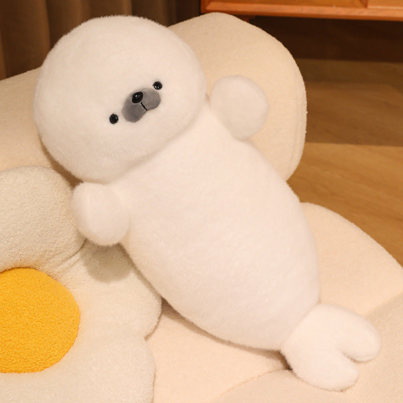 Seal Plush Pillow – Soft Cuddle Companion Room Decor