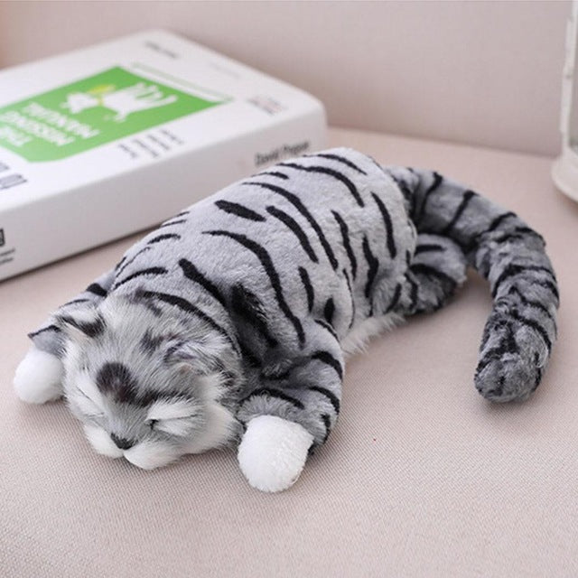 Sleeping Tiger Plush Toy for Cozy Cuddles & Decor