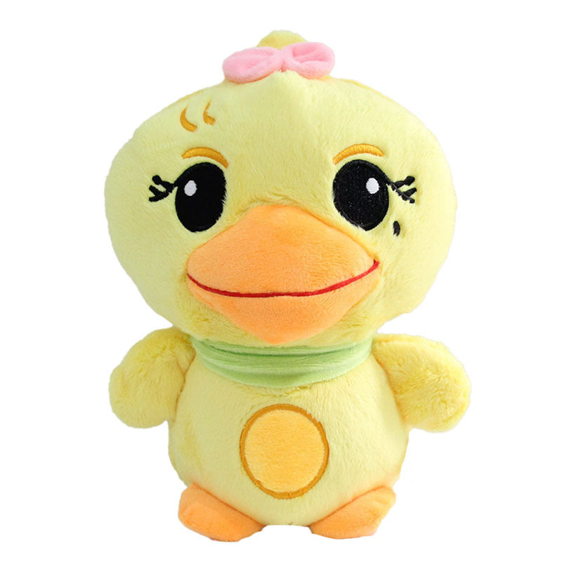 Four-Piece Plush Animal Set for Cheerful Nursery Decor