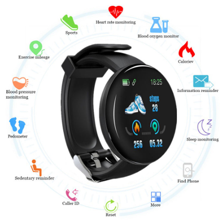 Smart Bracelet Heart Rate, Blood Pressure & Sleep Tracker
