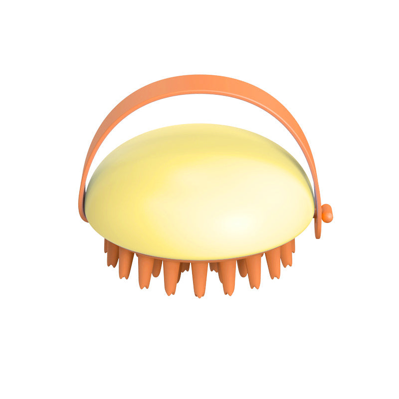 Pet Bath Brush for Gentle Massage & Loose Fur Removal