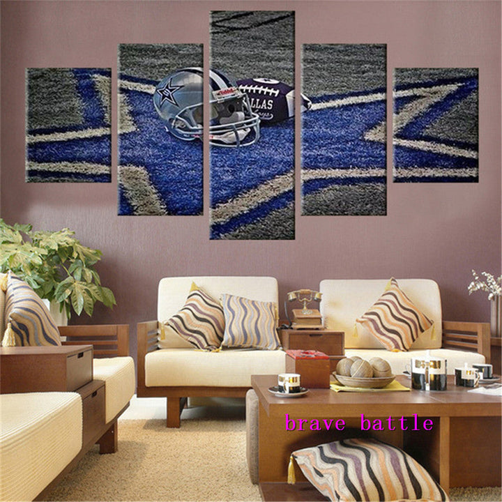 Dallas Cowboys Canvas Wall Art for Bold Fan Room Decor