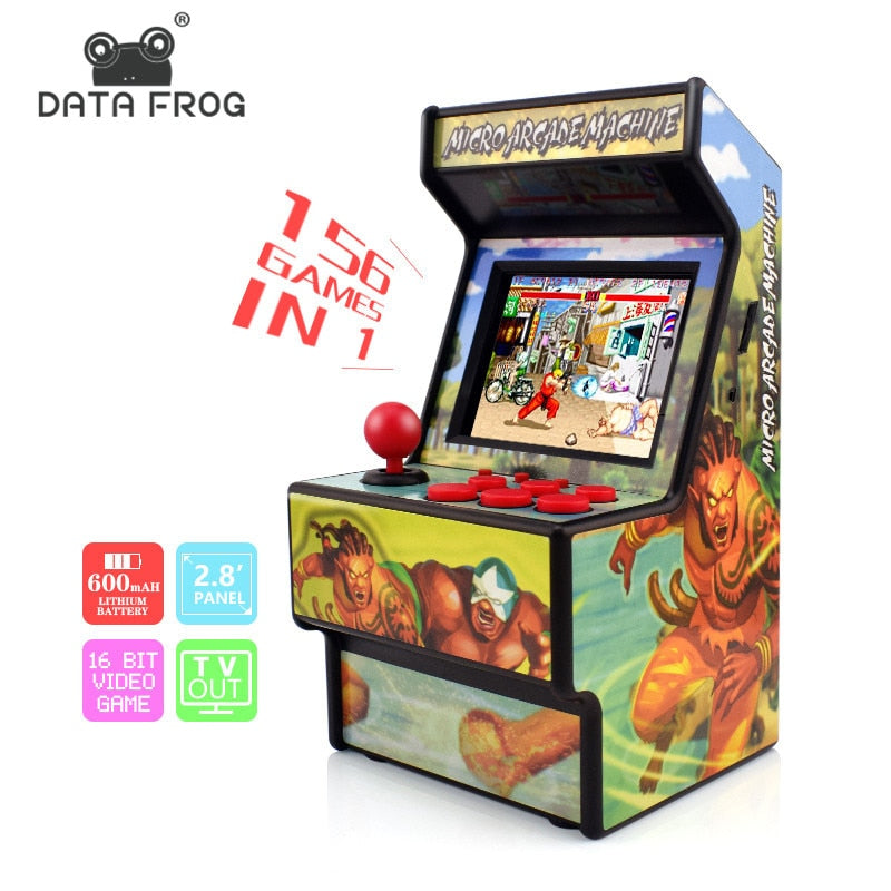 Retro Handheld Arcade Console with 156 Built-in Games