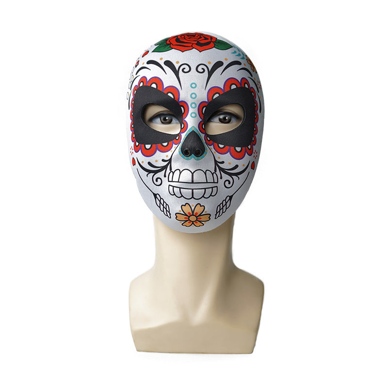 Day of the Dead Skull Mask for Colorful Costume Looks