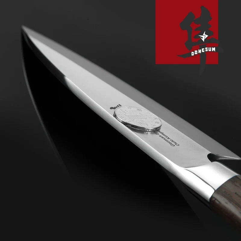 Deba Fish Head Knife with Walnut Scabbard, 1.4116 Steel