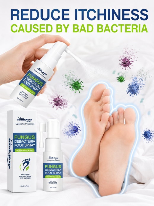 Debacteria Foot Spray — Natural Antifungal & Odor Relief