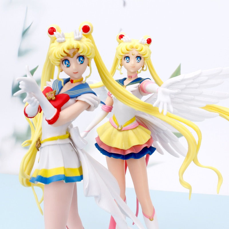 Sailor Moon Collectible Figure With Dramatic Wings