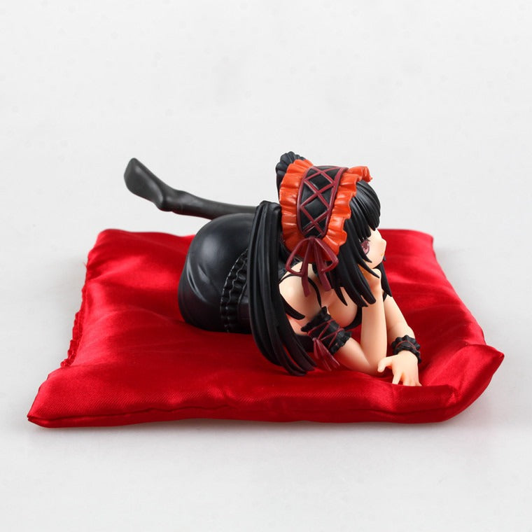 Kurumi Tokisaki Anime Figure With Red Cushion Base