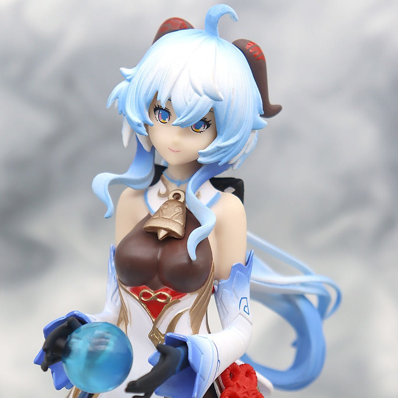Ganyu Anime Figure Collectible with Moonlit Display Base