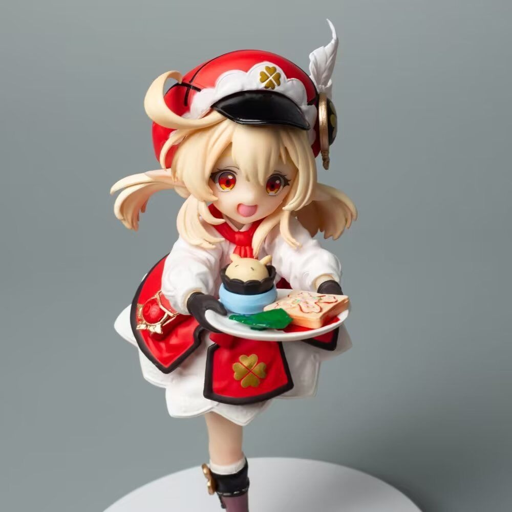 Klee Anime Figurine for Café-Themed Display Decor