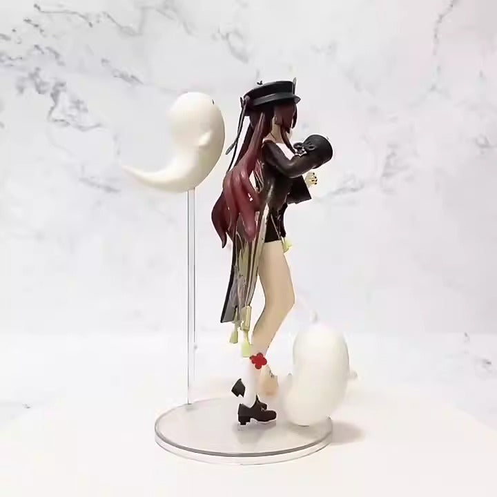 Hu Tao Display Figure With Ghost Companions for Shelves