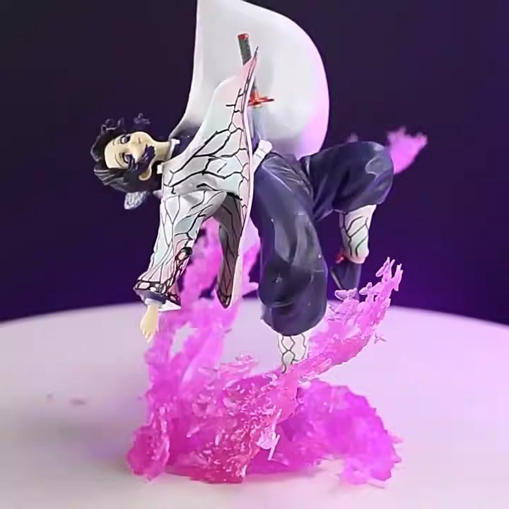 Anime Butterfly Ninja Figure for Dynamic Shelf Display