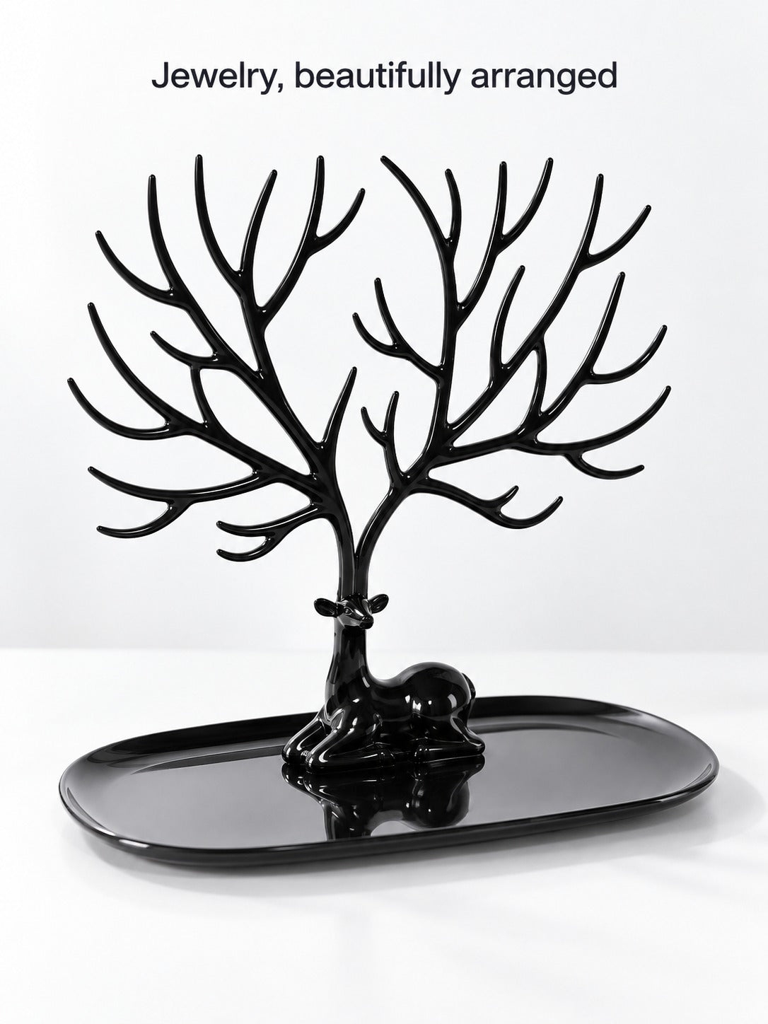 Deer Antler Jewelry Stand for Earrings, Rings & Necklaces