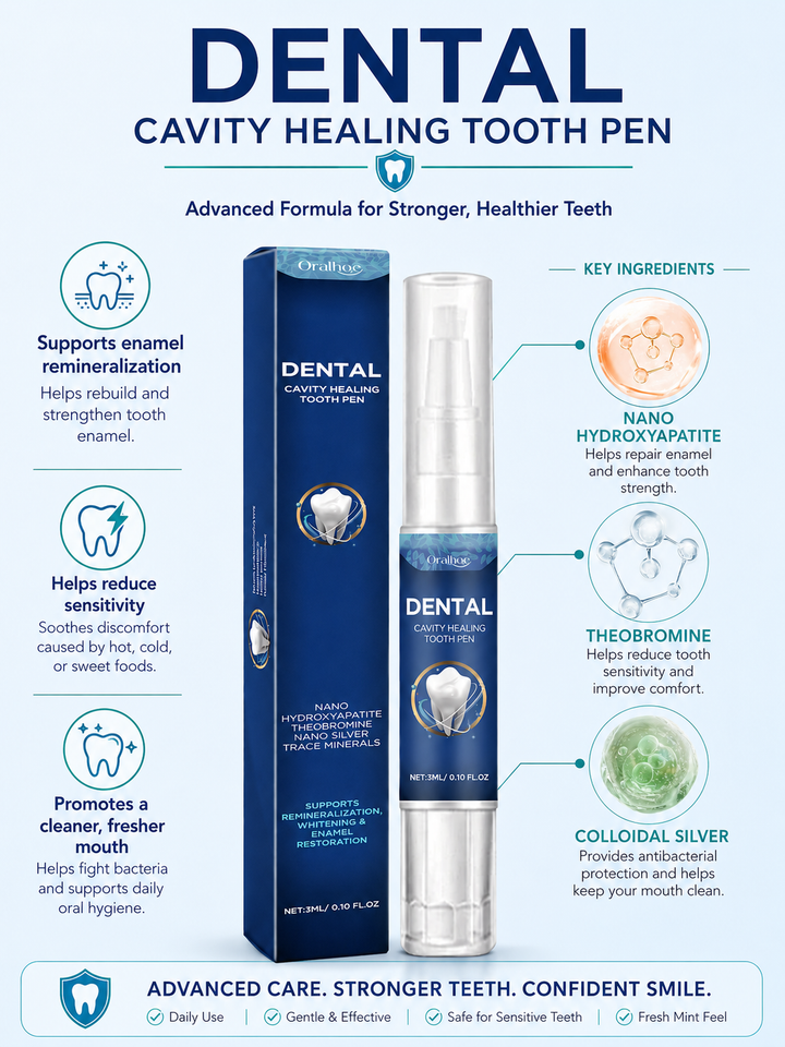 Dental Cavity Healing Pen — Repair & Whiten