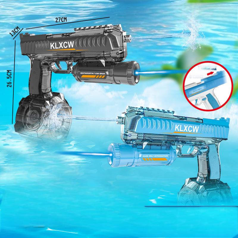Electric Water Gun With Continuous Burst & Manual Play